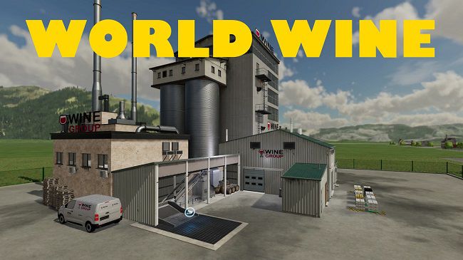 World Of Wine v1.0 для Farming Simulator 22 (1.11.x)