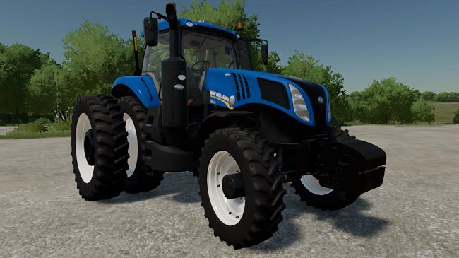 New Holland T8 Genesis v1.0 для Farming Simulator 22 (1.4.x)