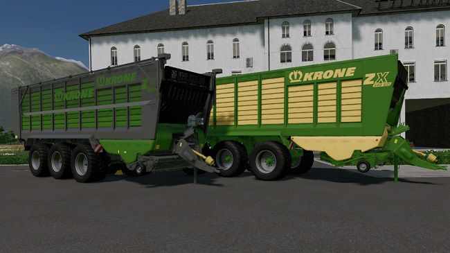 Krone ZX GD Pack v1.0 для Farming Simulator 22 (1.4.x)