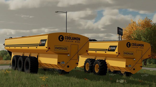 Coolamon Chaser Bins 45T-60T v1.0 для Farming Simulator 22 (1.4.x)