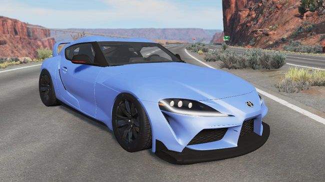 Toyota GR Supra Heritage Edition (A90) 2019 1.0 для BeamNG.drive (0.24.x)