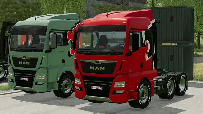 MAN TGX Truck Pack v1.0 для Farming Simulator 22 (1.4.x)