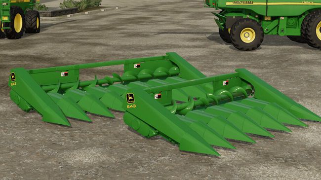 John Deere Corn Headers v1.0 для Farming Simulator 22 (1.4.x)