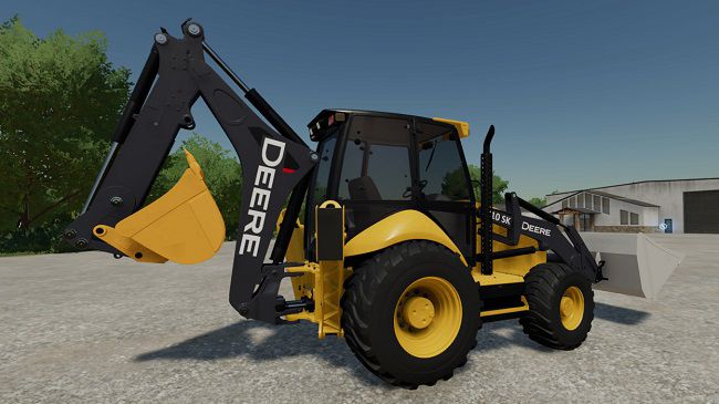 John Deere 310SK v1.0.0.0 для Farming Simulator 22 (1.4.x)