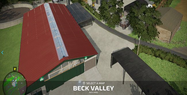 Карта Beck valley v2.2.0.0 для Farming Simulator 22 (1.4.x)