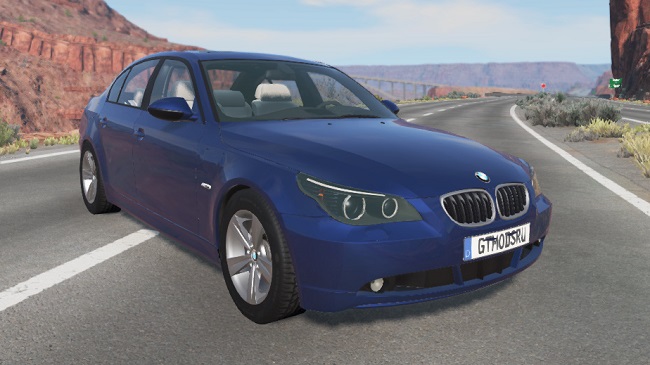 BMW 5-Series E60 LCI v1.1 для BeamNG.drive (0.24.x)