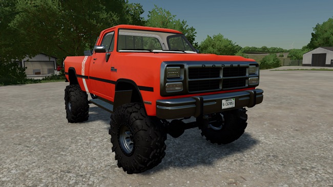 Dodge 2nd Gen W350 v2.0 для Farming Simulator 22 (1.6.x)