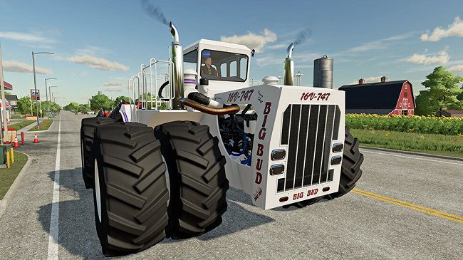 BigBud 747 v1.0 для Farming Simulator 22 (1.4.x)