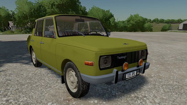 Wartburg 353 v1.0 для Farming Simulator 22 (1.4.x)