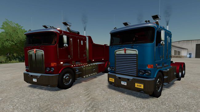 Kenworth K108 Tipper Pack v1.0 для Farming Simulator 22 (1.4.x)