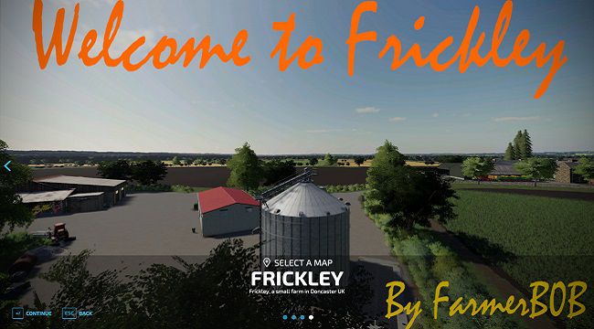 Карта Frickley Doncaster UK v1.0 для Farming Simulator 22 (1.4.x)