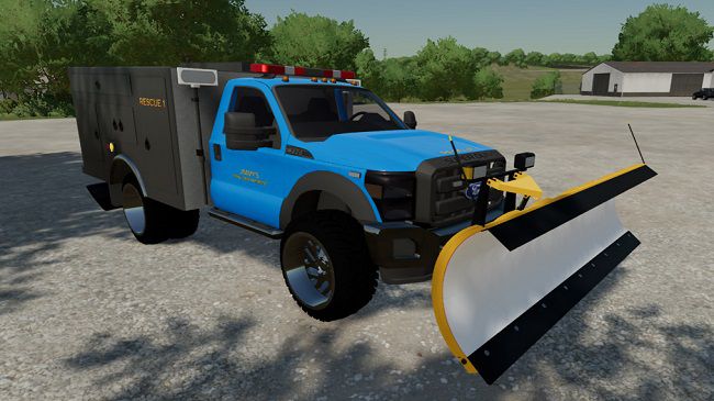 Jimmy's Ford F550 Rescue v1.0 для Farming Simulator 22 (1.4.x)