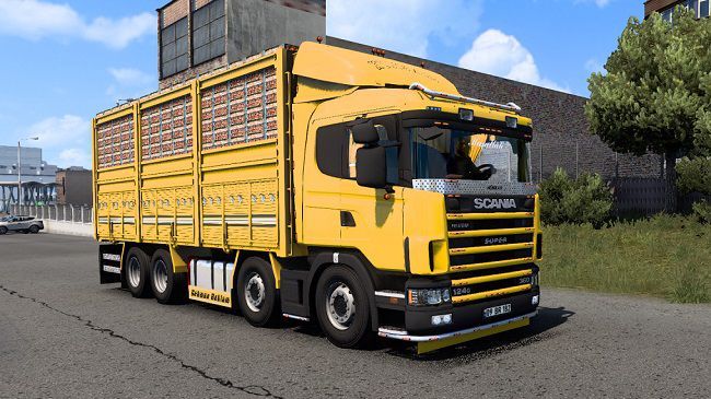 Scania 124G Kirkayak v1.0 для Euro Truck Simulator 2 (1.43.x, 1.44.x)