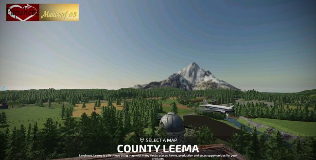 Карта Landreis Leema v2.1 для Farming Simulator 22 (1.11.x)
