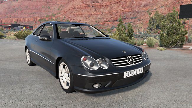 Mercedes CLK55 v1.0 для BeamNG.drive (0.24.x)