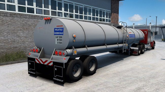 Fruehauf Tanker v1.4 для American Truck Simulator (1.47.x)