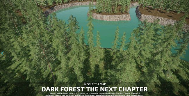 Карта Dark Forest The Next Chapter v1.0 для Farming Simulator 22 (1.4.x)