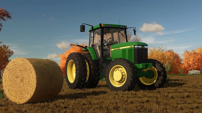 John Deere 7810 Row Crop v1.0.0.1 для Farming Simulator 22 (1.4.x)