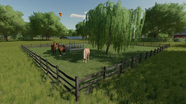 Horse Pasture v1.0.2 для Farming Simulator 22 (1.8.x)