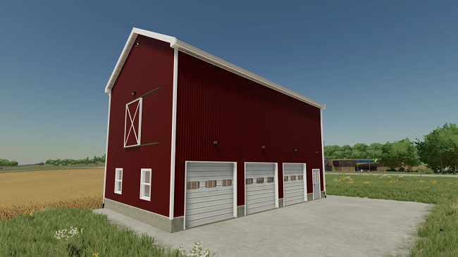 LAC 42x24 Garage v1.0 для Farming Simulator 2022 (1.4.x)