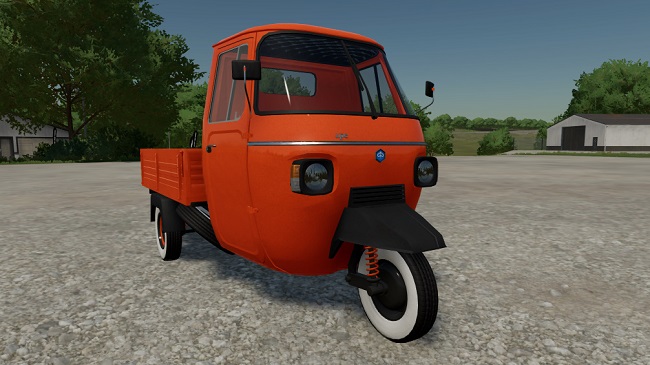 Piaggio Ape P601 v1.0 для Farming Simulator 22 (1.4.x)