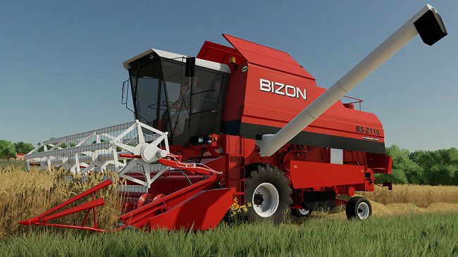 Bizon BS Z110 v1.0 для Farming Simulator 22 (1.4.x)