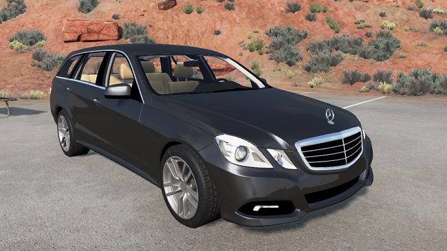 Mercedes-Benz E 250 CDI Estate (S212) 2009 v1.0 для BeamNG.drive (0.24.x)