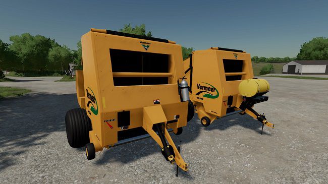 Vermeer 605N, 605M v1.0 для Farming Simulator 22 (1.4.x)