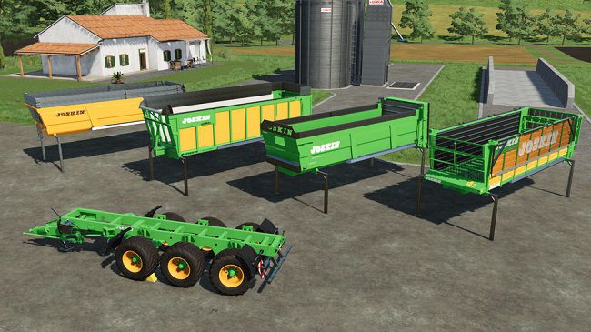 Joskin Cargo Pack v1.0 для Farming Simulator 22 (1.4.x)