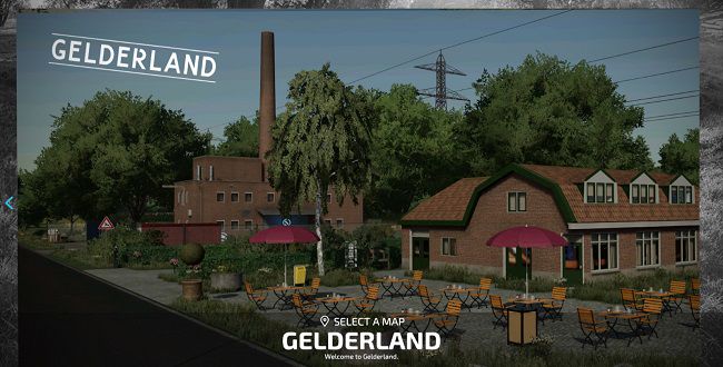 Карта Gelderland v1.2 для Farming Simulator 22 (1.6.x)