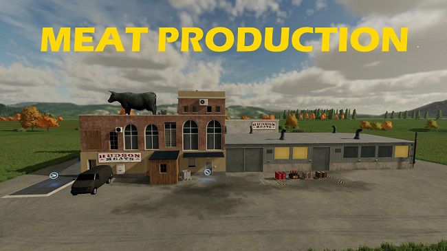 Meat Production v1.0.0.1 для Farming Simulator 22 (1.5.x)