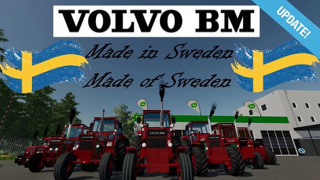 Volvo BM pack v1.0.0.3 для Farming Simulator 22 (1.7.x)