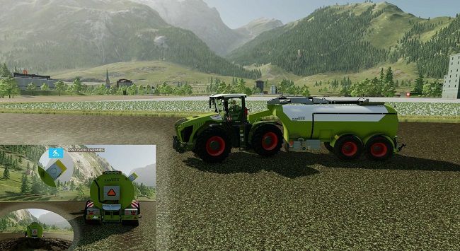 Claas Xerion 5000 VC and Kaweco Gooseneck Tandem PACK v1.1.0.2 для FS22 (1.5.x)