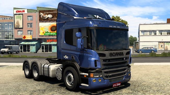 Scania P v3.0 для Euro Truck Simulator 2 (1.44.x)