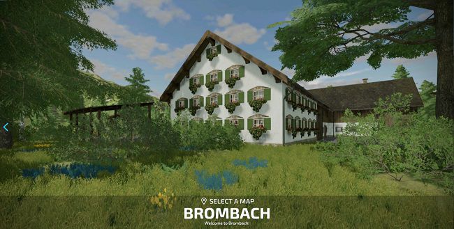 Карта Brombach v1.3 для Farming Simulator 22 (1.7.x)