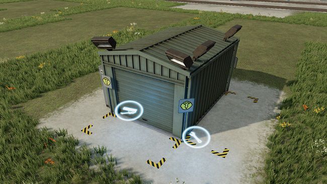 Storage Shed For Products On Pallet v1.0.0.1 для Farming Simulator 22 (1.4.x)