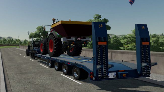 Lizard 56 Lowloader v1.0 для Farming Simulator 22 (1.4.x)