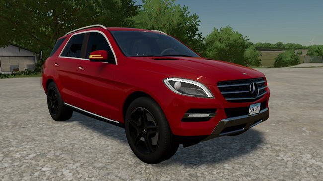 Mercedes Benz ML 350 v1.0 для Farming Simulator 22 (1.4.x)