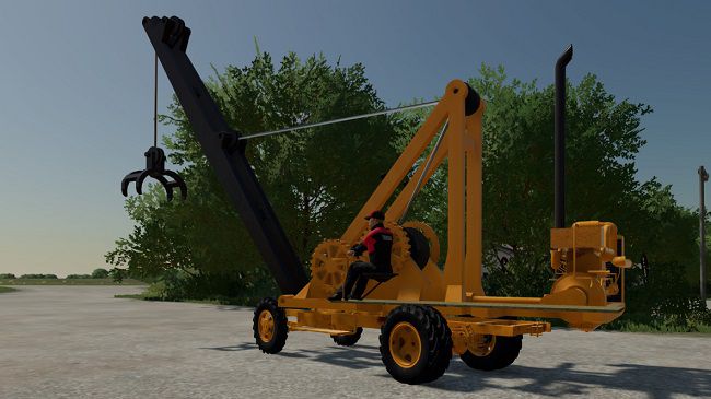 Old Logging Crane v1.0 для Farming Simulator 22 (1.5.x)