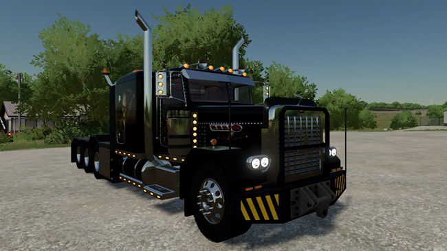 Bones Pete 389 Heavy Truck v1.0 для Farming Simulator 22 (1.5.x)