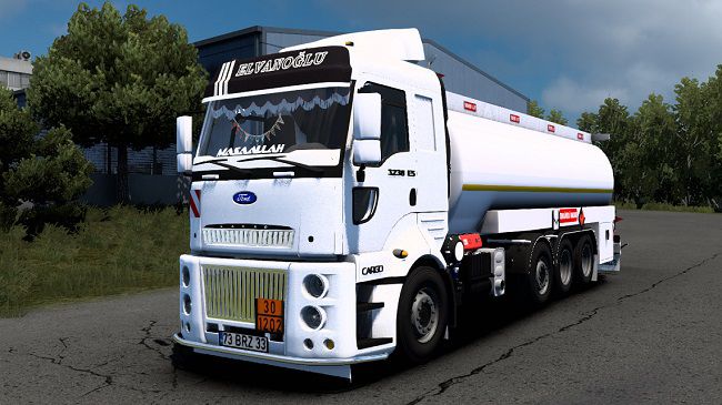 Ford Cargo 3238S Tanker Edition v1.0 для Euro Truck Simulator 2 (1.44.x)