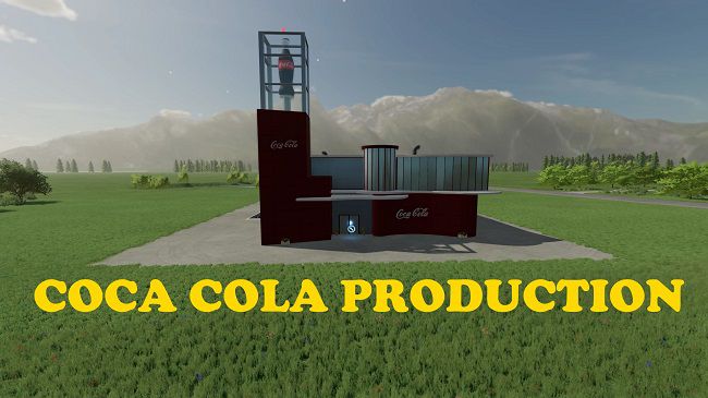 Coca Cola Production v1.0 для Farming Simulator 22 (1.5.x)