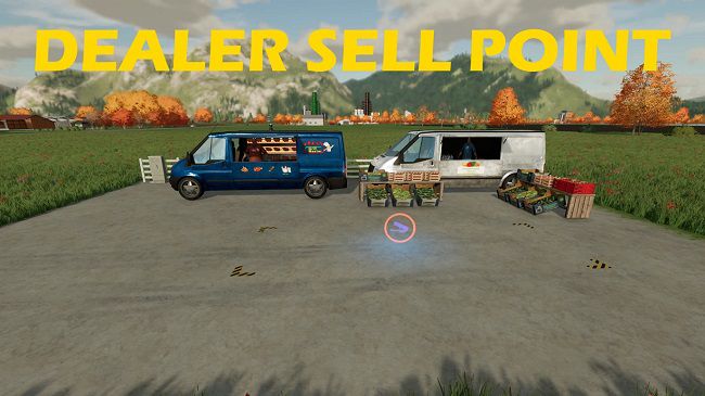 Dealer Sell Point v1.0 для Farming Simulator 22 (1.5.x)