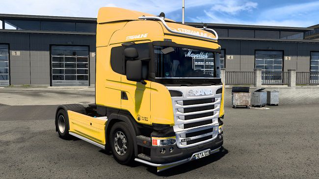 Scania R450 Mod v1.0 для Euro Truck Simulator 2 (1.44.x)
