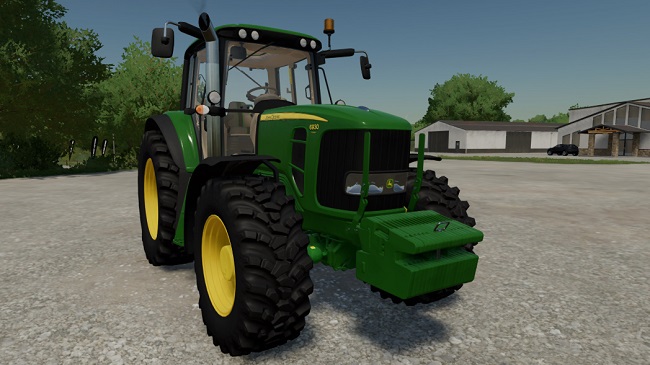 John Deere 6030 Series 6cyl v1.0.1.1 для Farming Simulator 22 (1.8.x)