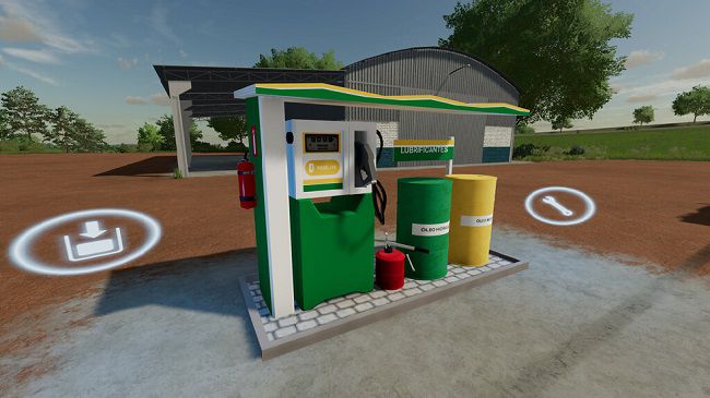 Brazilian Fuel Station v1.0 для Farming Simulator 22 (1.5.x)