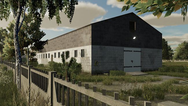 Old Cowshed For Cows v1.0 для Farming Simulator 22 (1.5.x)
