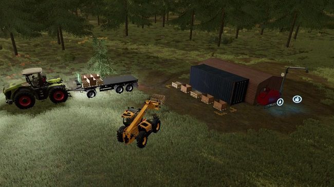 Wood Production Set v1.0 для Farming Simulator 22 (1.5.x)