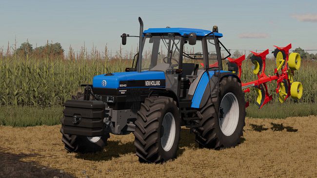 New Holland 8340 v1.1 для Farming Simulator 22 (1.8.x)