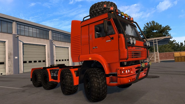 КамАЗ 6450 Внедорожный v1.0 для Euro Truck Simulator 2 (1.44.x)